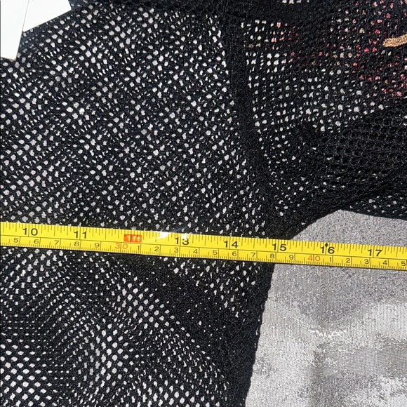 Elegant Black Dress with Floral Accents - Picture 8 of 13